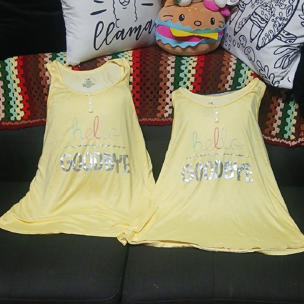 Secret Treasures Yellow Tank Top Bundle